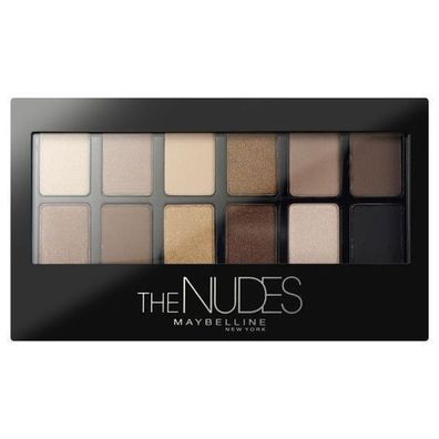 Maybelline Lidschattenpalette Die Nudes, 12 Farben, 9,6g