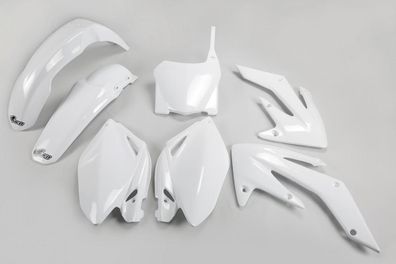 Verkleidungssatz Plastiksatz plastic kit passt an Honda Crf Cr250f 08-09 weiß