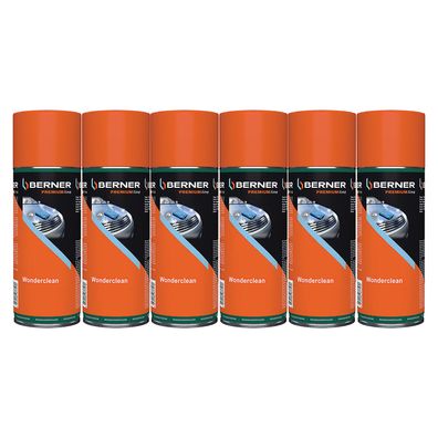 6x BERNER Wonderclean Premium 0.4 LTR Reinigung Versiegelung Pflege Autopflege