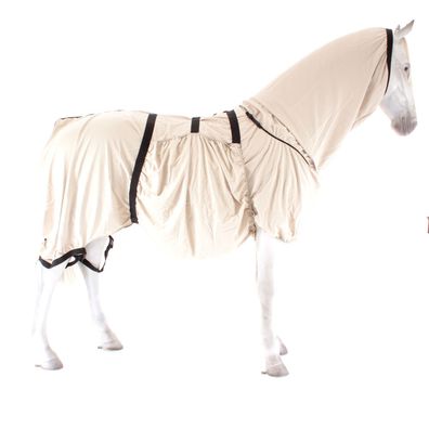 Boett Ekzemerdecke Sweet Itch - grey/beige (Größe 140 - 170)