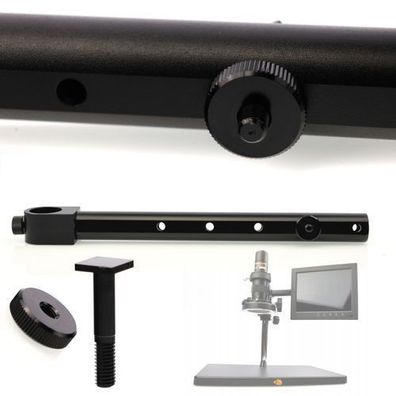 Rosfix Halterung für Digitale Mikroskopanzeige – 280 mm | 25 mm Säule