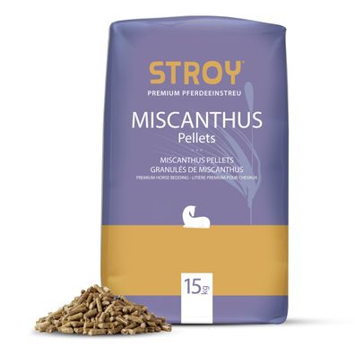 STROY Miscanthus Pellets Einstreu 15kg