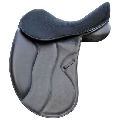 Acavallo Gelpolster Dressursattel Dri-Lex 10mm - schwarz