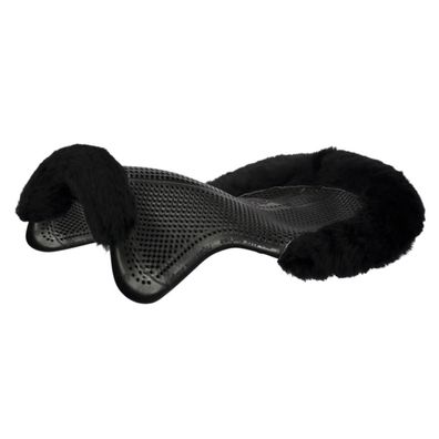 Acavallo Gelpad Therapeutic 1/2 Lammfellrand - schwarz