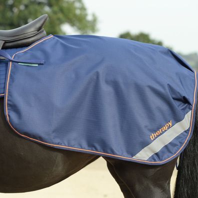 Bucas Therapy Quarter Sheet - navy/orange