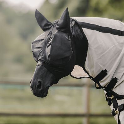Kentucky Horsewear Fly Mask Slim Fit - black