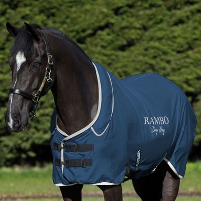Horseware Rambo Dry Rug Supreme - Navy/Silver