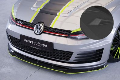 CSR Frontspoiler | Cup-Spoilerlippe mit ABE für VW Golf 7 GTI / GTD CSL338