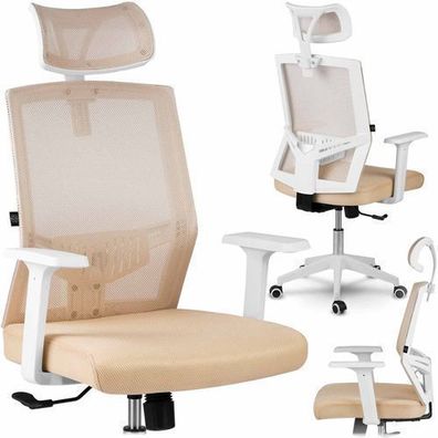 Sofotel Rotar Mikro-Mesh-Bürostuhl, beige