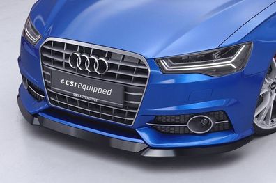 CSR Frontspoiler | Cup-Spoilerlippe mit ABE für Audi A6 C7 4G S-Line/ S6 C7 4G CSL410