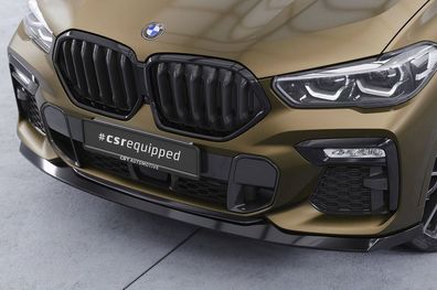 CSR Frontspoiler | Cup-Spoilerlippe mit ABE für BMW X6 (G06) M-Paket / M50i CSL589