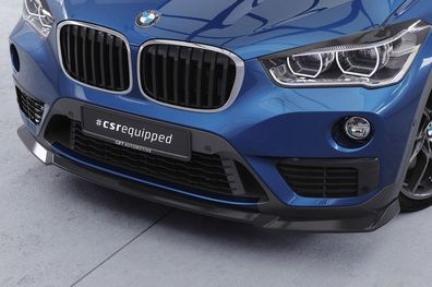 CSR Frontspoiler | Cup-Spoilerlippe mit ABE für BMW X1 (F48) CSL659