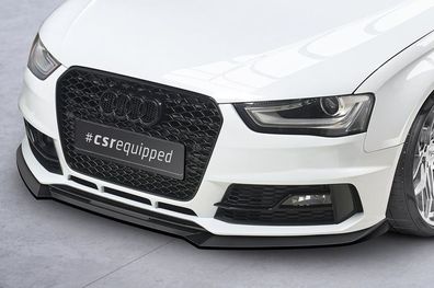 CSR Frontspoiler | Cup-Spoilerlippe mit ABE für Audi A4 B8 (Typ 8K) CSL723