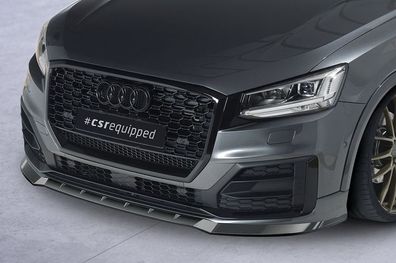 CSR Frontspoiler | Cup-Spoilerlippe mit ABE für Audi Q2 (Typ GA) S-Line CSL644