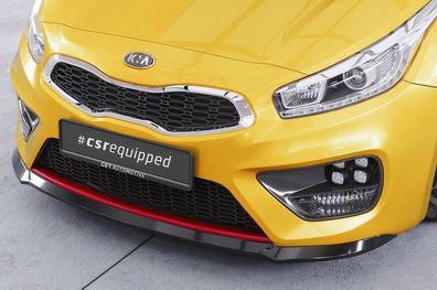 CSR Frontspoiler | Cup-Spoilerlippe mit ABE für Kia Ceed (JD) GT/ Pro Ceed (JD) GT CS
