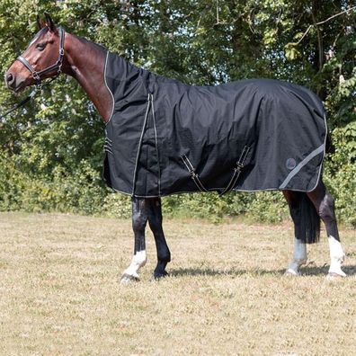 HKM Regendecke Innsbruck HighNeck 1200D 0g schwarz