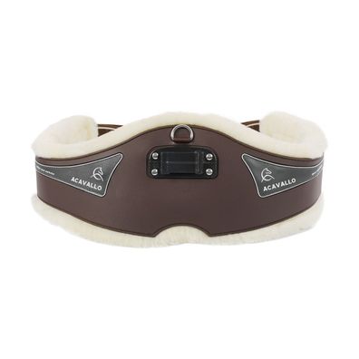 Acavallo Langgurt Anatomic PVC+Gel mit Eco-Wolle