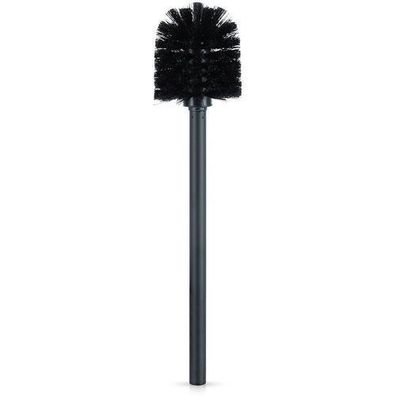 Schwarze Ersatz-Toilettenbürste, 35 cm