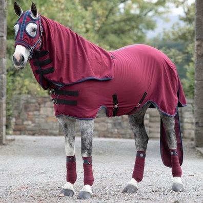 Horseware Rambo Show Set Sheet - Burgundy