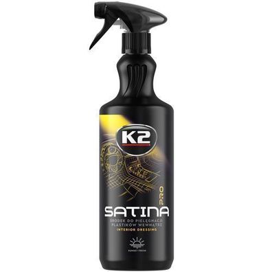 rodek do piel?gnacji plastików K2 SATINA PRO SUNSET FRESH 1L atomizer D5011