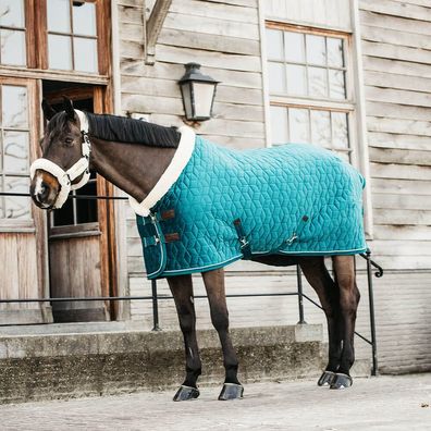 Kentucky Horsewear Turnierdecke Samt 160g - Smaragd