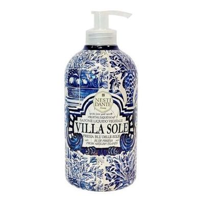 Nesti Dante Flüssigseife Villa Sole Blaue Freesie Äolische Inseln, 500ml