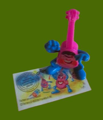 Rosa Gitarre mit BPZ