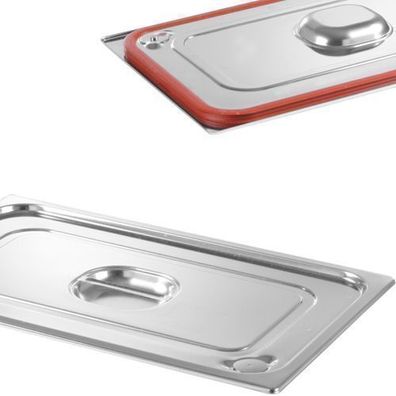 Deckel für GN Profi Line, Silikondichtung, GN 1/1, 530 × 325 mm, Hendi 802601