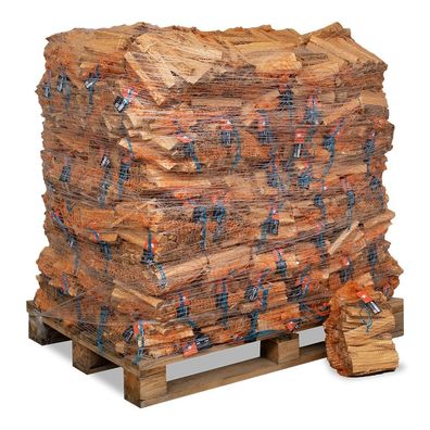 Heizfuxx Anzündholz Blue Weichholz 3kg x 96 Sack 288kg Palette