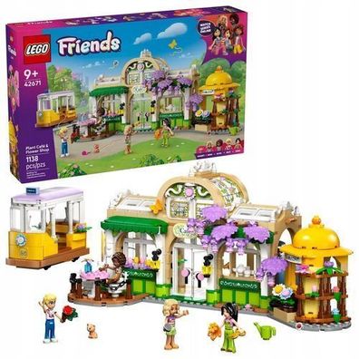 LEGO Friends 42671 - Grünes Café und Blumenladen