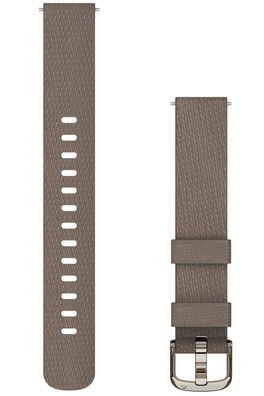 Garmin Lily 2 Wechselarmband Nylon Kaffeebraun 14 mm 010-13302-10
