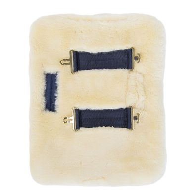 Kentucky Horsewear Chest Expander Vegan Sheepskin mit doppeltem T-Hakenverschlus