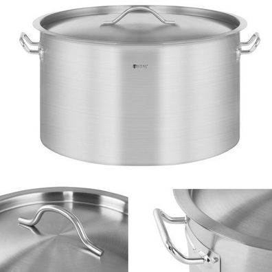 Gastronorm-Topf mit Deckel, Edelstahl, für Induktionsherde, 32 l