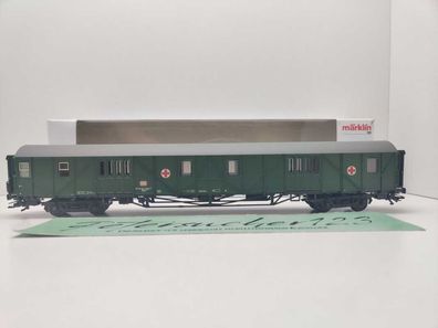 Märklin H0 AC 43991 Expressgut-Gepäckwagen "Rotes Kreuz" MDyg986 / NEM / DB / OVP