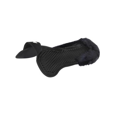 Acavallo Withers Free Hexagonal Soft Gel Pad with Micropile & Back Sheepskin Edg