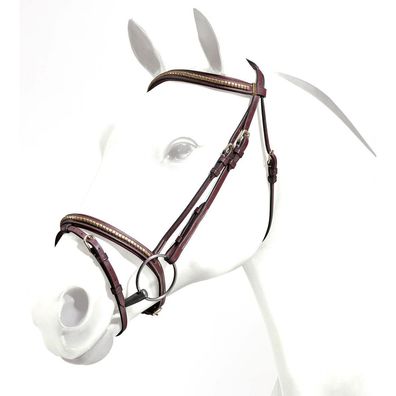 Equipe Emporio Trensenzaum aus Gentle-Leder mit Clincher-Stirnband
