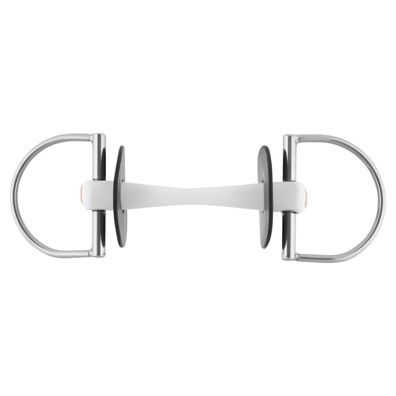 Nathe D-Ring Gebiss mit biegsamer Stange 20mm