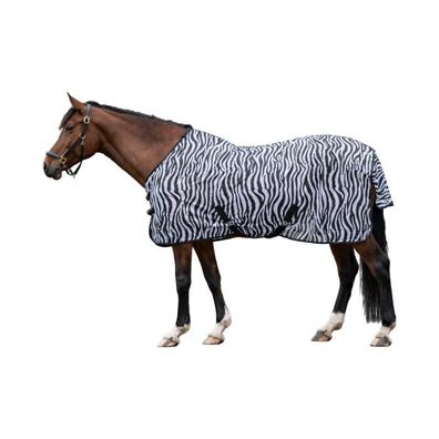 HKM Fliegendecke Zebra mit Kreuzgurt