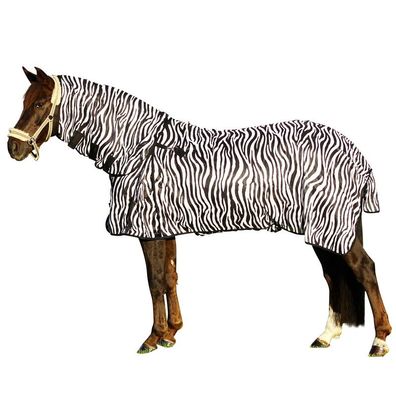 Euroriding Fliegendecke Zebra Halsteil abnehmbar