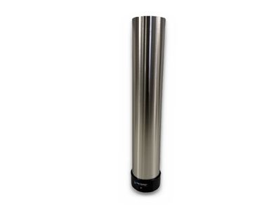 San Jamar C3400P Becherspender Edelstahl Wandmontage für Becher 350 bis 710 ml