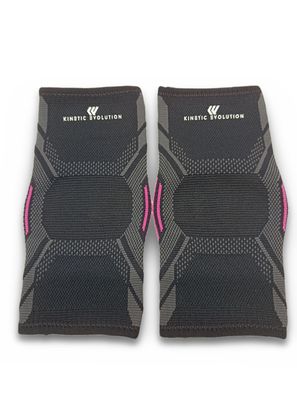 Kinetic Evolution Fußbandage Gr. L Pink elastisch für Damen und Herren