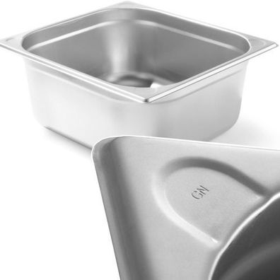 Kitchen Line Stahl-GN-2/3-Behälter, Höhe 200 mm - Hendi 806258