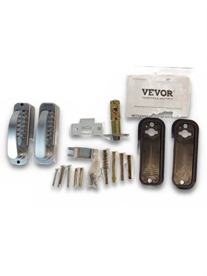 VEVOR Mechanisches Codeschloss schlüssellos 14 Tasten für Tor Garage Zaun