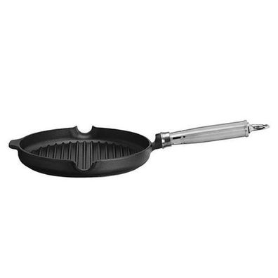 Gusseiserne Grillpfanne - Durchmesser 250 mm - Hendi 629925