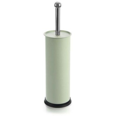 GRÜNE Toilettenbürste aus Metall mit Ständer, 10 x 38,5 cm