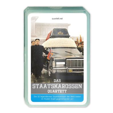 Staatskarossen Quartett | 32 Fahrzeuge von Königen und Staatschefs