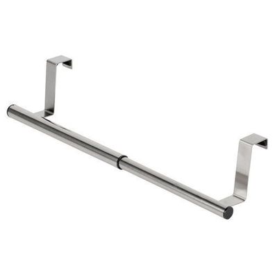Türhänger aus silberfarbenem Stahl, verstellbar, 25-40 cm
