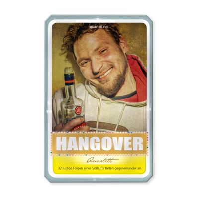 Hangover Quartett | 32 Folgen eines Vollsuffs | Nur für (halb-) echte Trinker!