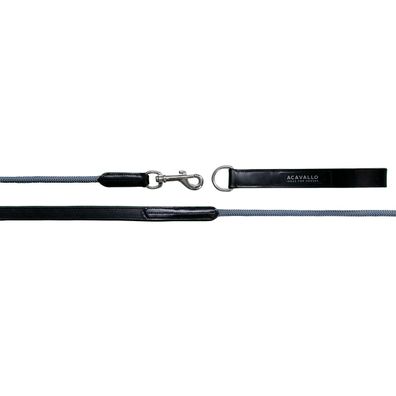 Acavallo Schlaufzügel Soft Leather Draw Reins With Round Nylon Rope