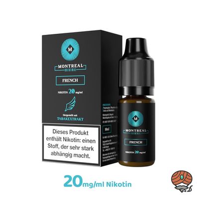 Montreal Original French * 20mg/ml* Nikotinsalz, 10ml Liquid